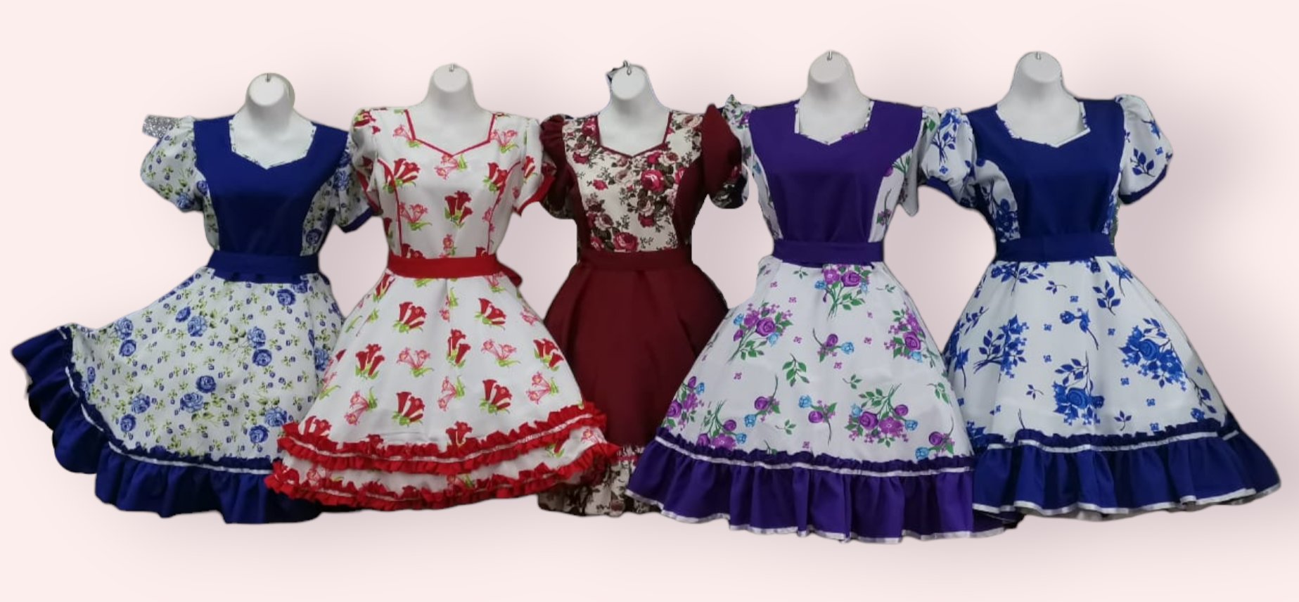 Vestidos de huasa para Fiestas Patrias